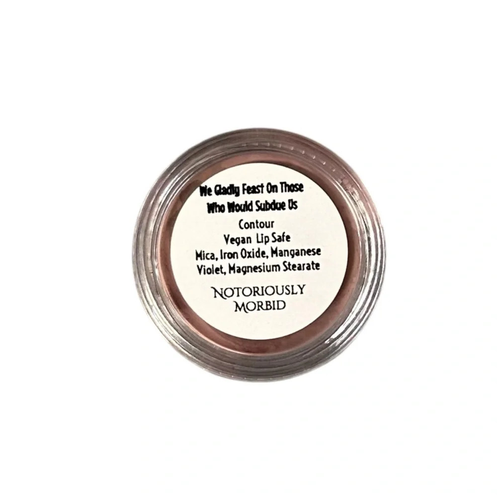 Notoriously Morbid Vegan Loose Powder Contour We Gladly Feast.. Limited Edition